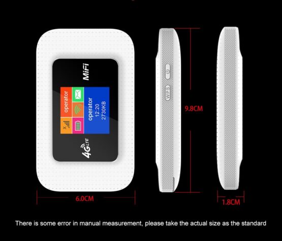 Mobile Hotspot 4G Unlock Travel Router Pocket Sim-Card-Slot Mifi LTE MODEM Unlock Extender Broadband MiniPortableWireless-Wifi